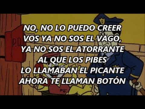 Flor de Piedra - Sos Botón (letra)
