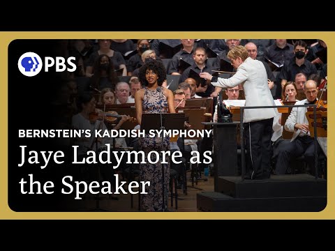 Jaye Ladymore Performs Bernstein's "Kaddish" | Leonard Bernstein's Kaddish Symphony | GP on PBS