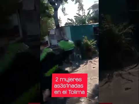 #judicial 🚨 Dos mujeres ases1n4d4s en el #tolima 😔 #ibague #Flandes #Rovira #mujeres