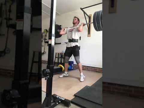 285 lbs (130 kg) clean and jerk @ 175 lbs (79 kg) bodyweight