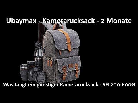 UBAYMAX Kamerarucksack - Was taugt der günstige Rucksack für Fotografen? Mein Fazit nach 2 Monaten