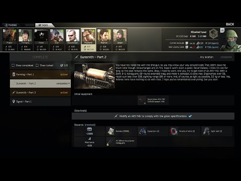 Gunsmith Part 2 [Escape From Tarkov]