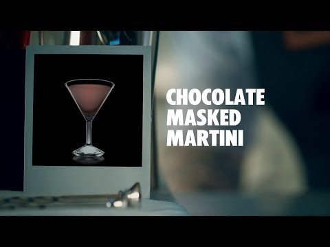 CHOCOLATE MASKED MARTINI DRINK RECIPE - HOW TO MIX
