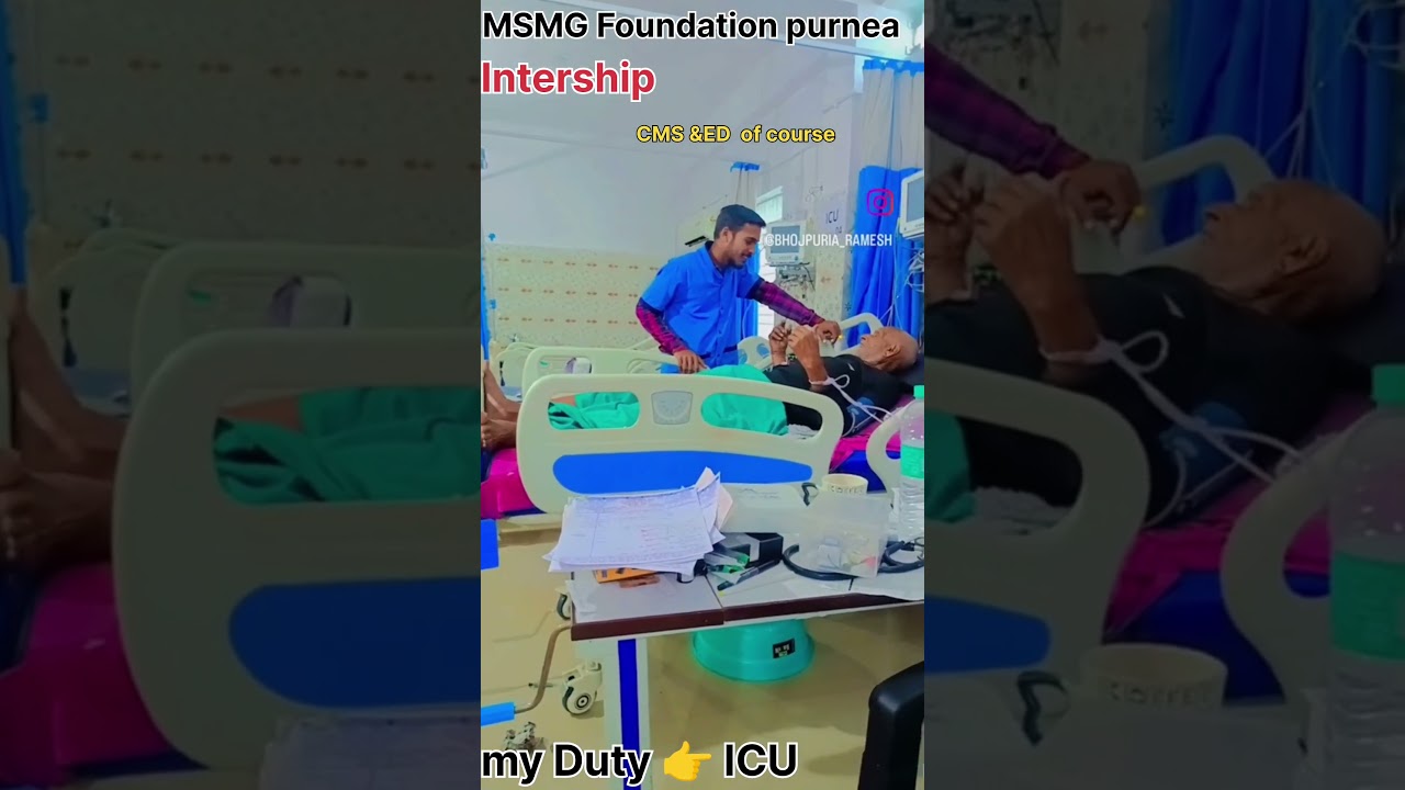 MSMG FOUNDATION Internship Student