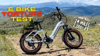 I Took A City E-Bike On A Mountain Bike Ride | Mokwheel Scoria