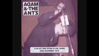 Adam &amp; The Ants - Rome 1978