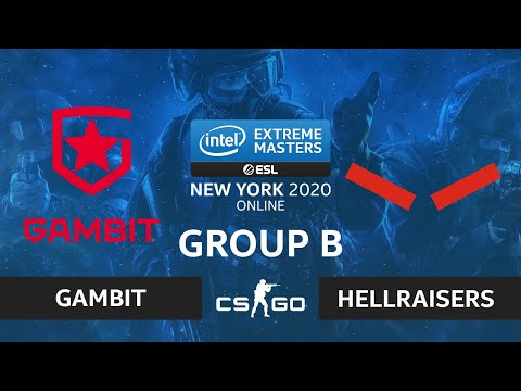 CS:GO - Gambit vs Hellraisers [Mirage] Map 2 - IEM New York 2020 - Group B - CIS