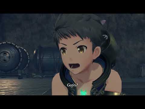 Xenoblade Chronicles 2 Cutscene 100 - Blue Flames?! (Chapter 4: Aegis)