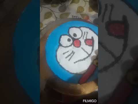 cartoon face cake decorating