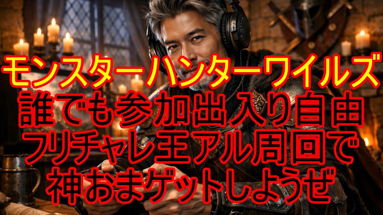 参加出入り自由　モンスターハンターワイルズ　MHWs　#111