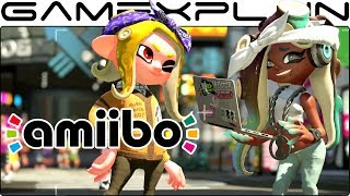 Scanning the Pearl & Marina amiibo in Splatoon 2 (Selfies & First Gear!)