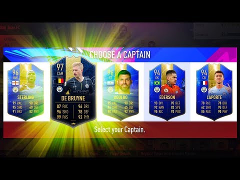 BEST POSSIBLE MAN CITY FUT DRAFT CHALLENGE! - FIFA 19 Ultimate Team