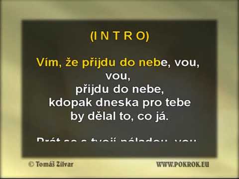Vím že přijdu do nebe - N. Urbánková, K. Černoch, ukázka Karaoke, instrumental z www.svetkaraoke.cz