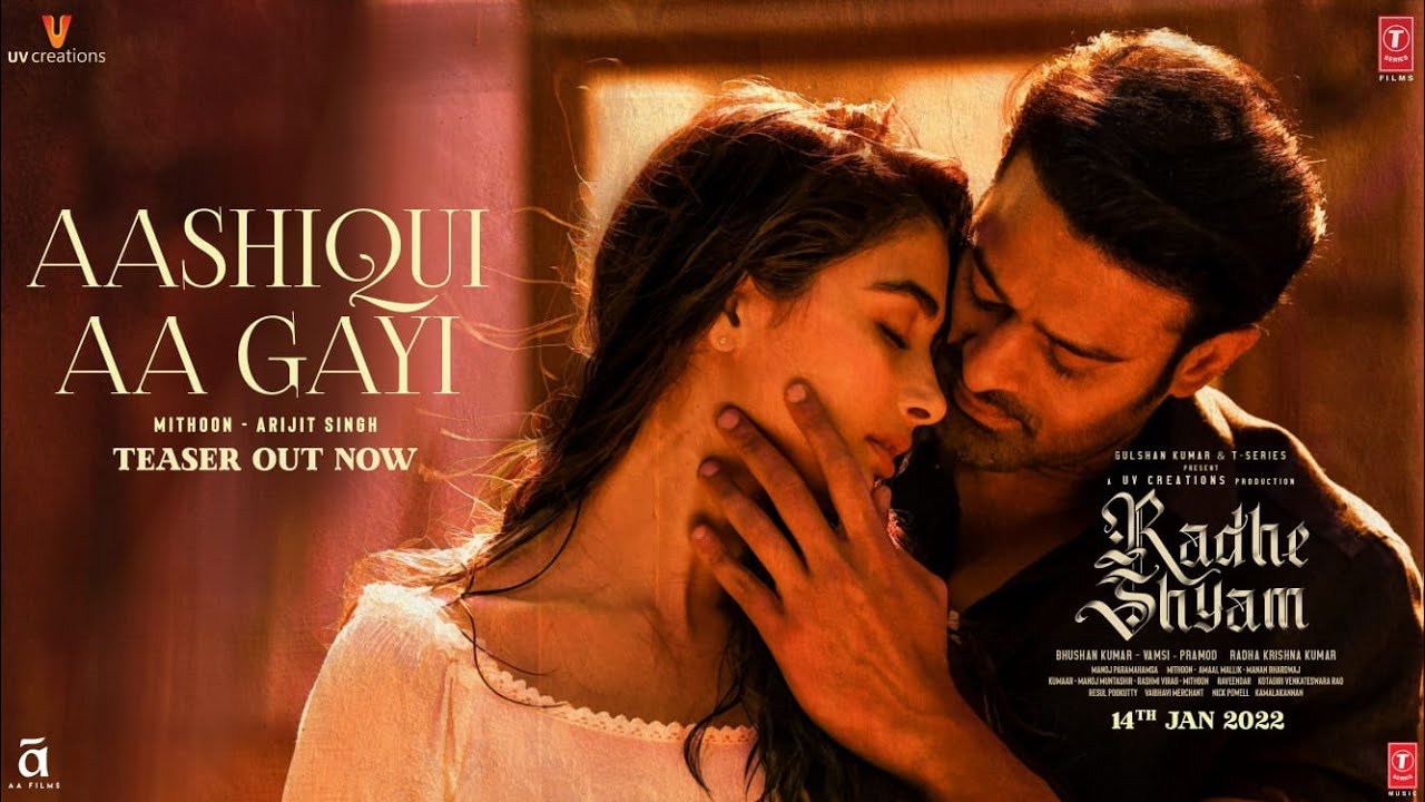 Aashiqui Aa Gayi Lyrics | Radhe Shyam | Arijit Singh, Mithoon