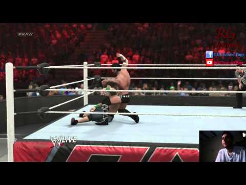 WWE 2K15 - 2K ShowCase Hustle Loyalty Disrespect Gameplay Episodio 10 CM Punk vs John Cena