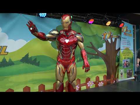 Video van Meet & Greet Iron Man | Kindershows.nl