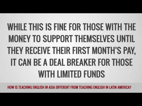 How is teaching english in Asia different...
