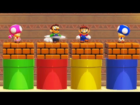 The Greatest 4-Player Races in Mario Maker 2 Multiplayer Versus