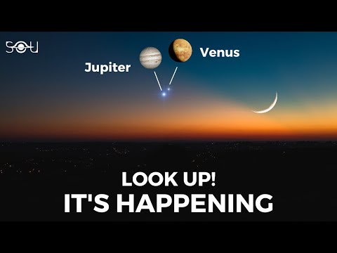 Don't Miss! Jupiter and Venus will 'Kiss' Each Other in a Rare Planetary Conjunction in 2023