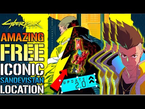 Cyberpunk 2077: Amazing FREE Iconic Sandevistan Location! After Update 2.0! Move Like David Martinez