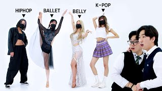&quot;어떤 춤이 매력적이야?&quot; 남자들이 좋아하는 여자 댄스 (아이돌댄스, 벨리댄스, 발레, 걸스힙합, 스우파, 스걸파)│물어봤다 [ENG CC]