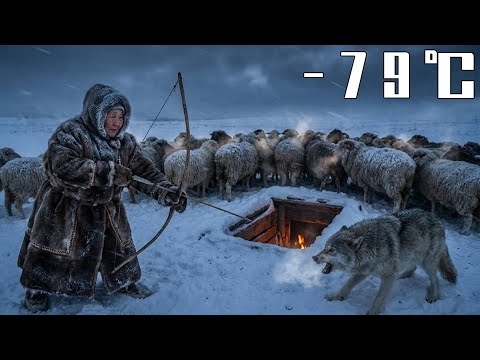 -79°C: An 80-Year-Old Yakut Widow Alone in the Frozen Wild (Full Story)