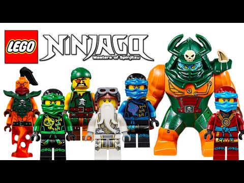 Every LEGO Ninjago Skybound Minifigures Collection 2022
