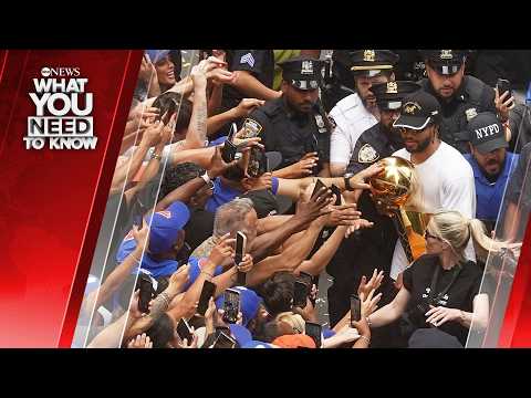 Knicks celebrate NBA Victory in NYC Parade. What You Need To Know - June 18