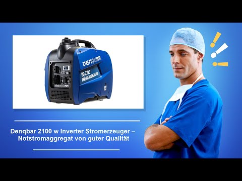 🚑 Denqbar 2100 w Inverter Stromerzeuger – Notstromaggregat von guter Qualität