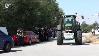Протестът на земеделските производители затвори ключови пътища в Област Хасково