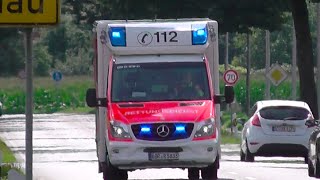 preview picture of video 'Rettung Gronau 1-RTW-1 zum St. Antonius Hospital'