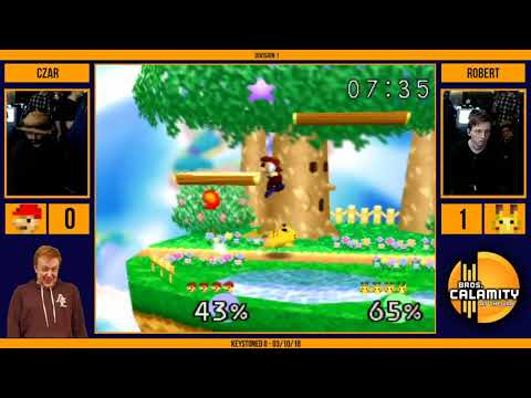 Keystoned II D1 Czar (Mario/Luigi) vs Robert (Pikachu)