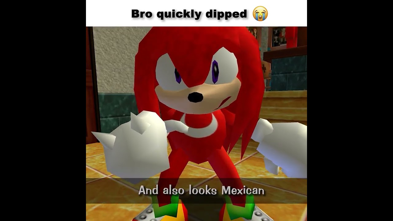 Knuckles vs Kiryu: The Revenge  #sonic #memes