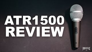 Video thumbnail for Audio Technica ATR1500 Review / Test by Podcastage