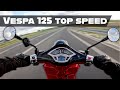 Vespa Primavera 125 0 100 Km H Acceleration Top Speed Test