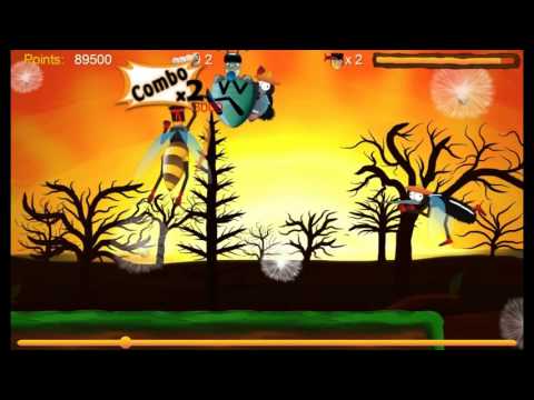 Justin the Bee: Ninja Runner Video