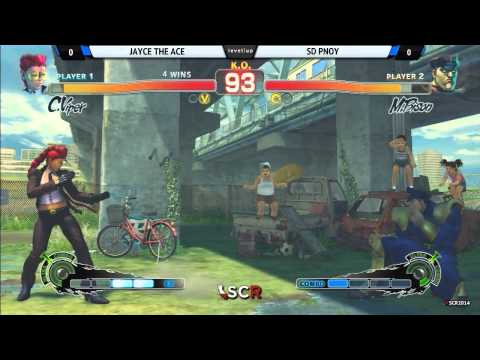 SSF4AE2012 JAYCE THE ACE VS SD PNOY - SCR2014 Day 2 HD