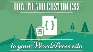 Tutorial: How to add custom CSS to your WordPress site.