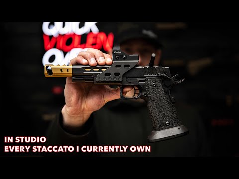 In Studio: Every Staccato I Currently Own