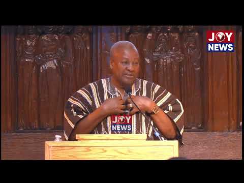 I don't mind being insulted, my skin is a “crocodile skin”. I - President Mahama #JoyNews