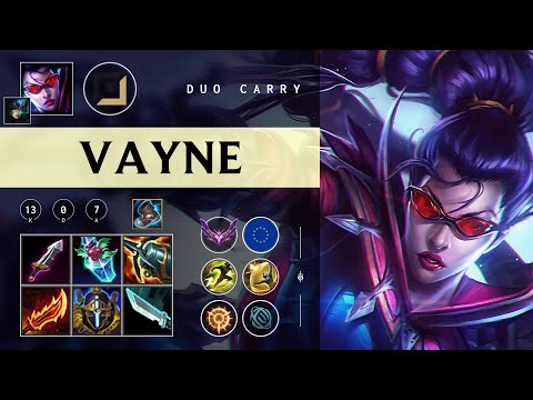 Vayne ADC vs Yasuo - EUW Master Patch 26.01