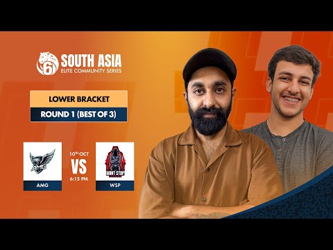 South Asia Elite Community Series 2025 Playoffs | Lower Bracket Round 1 (BO3) | AMG vs WSP