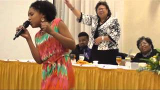 11 yr/old Jayna sings &quot;Take Me to the King&quot; Tamela Mann