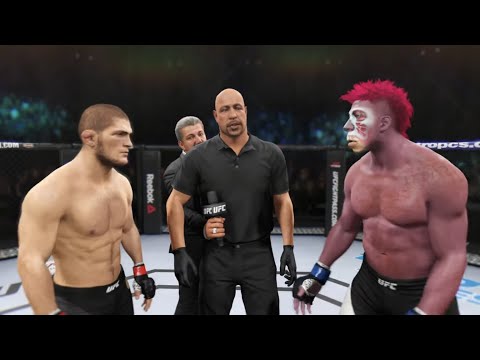 Khabib vs. Purple Freak (EA Sports UFC 2) ☝️🦅