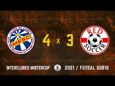 MESC/SBC 4 x 3 Red Soccer - Interclubes MisterCup sub10 - 25/07/2021