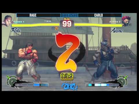 SSF4AE Winners Finals Rage vs Carlo
