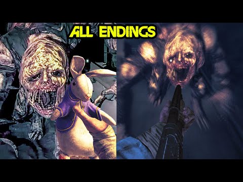 Amnesia: The Bunker - ALL ENDINGS (True Ending & Escape Ending) 2023