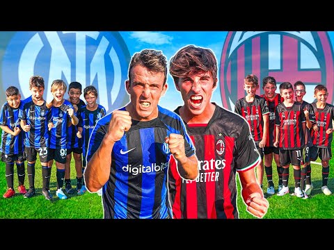 🏆CALCIO A 7 di serieA! INTER YT - MILAN YT Campionato Footwork 2023   Partita 1/12