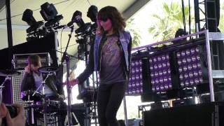 Dragonette - Hello LIVE HD (2012) Coachella Music Festival