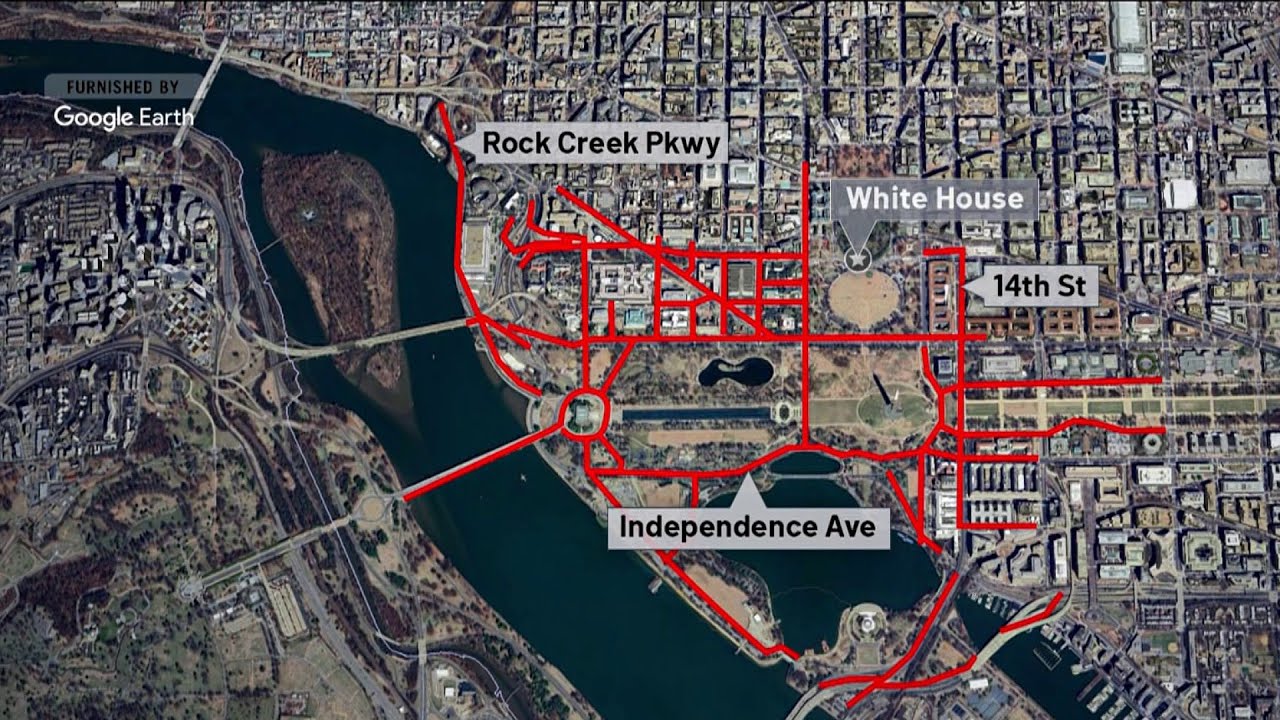 Military parade road closures continue until Monday morning | NBC4 Washington